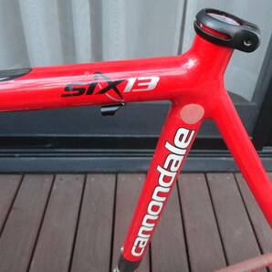 キャノンデール Cannondale SIX13 TEAM 54サイズ アルミ/カーボン ロードバイク フレームセットの画像3