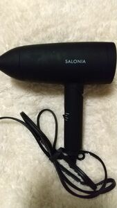 SALONIA ヘアドライヤー SL-013BK 大風量 速乾