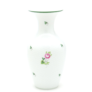 Art hand Auction Herend Vienna Rose Vase (06759) Jarrón decorativo de porcelana pintado a mano, adorno de florero hecho en Hungría Nuevo Herend, muebles, interior, Accesorios de interior, florero