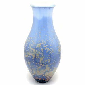 Art hand Auction セーブル 超希少 一点物 花瓶 デクール11(装飾:MR648) 飾り壺 白樺薪の焚き木窯 1999年 ハンドメイド 新硬質磁器 フランス製 新品 Sevres, 家具, インテリア, インテリア小物, 花瓶