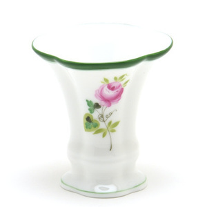 Art hand Auction Herend Vienna Rose Mini Vase (06783) Porcelaine Peinte à la main Vase Arrangement floral Ornement Fabriqué en Hongrie Nouveau Herend, meubles, intérieur, accessoires d'intérieur, vase