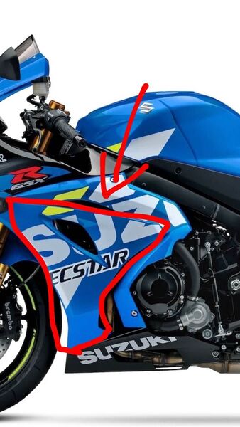 GSX-R1000R 2019 L9 サイドカウルステッカー