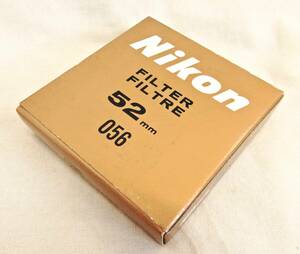 【USED品1円～】 ニコン / Nikon FILTER 52mm 056 O56