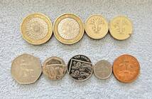 【USED品1円～】 イギリス ポンド 硬貨 6ポンド87ペンス_画像2