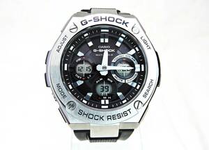 【USED美品】 カシオ / CASIO G-SHOCK GST-W110 ソーラー電波時計