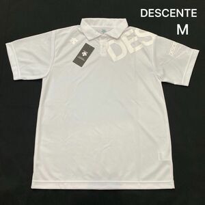 【新品】デサント　DESCENTE　半袖　ポロシャツ　白　M