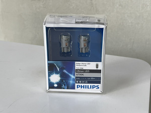 PHILIPS Ultinon ウェッジ LED T10 6700K 50lm フィリップス 12V自動車専用　管理番号YM241006