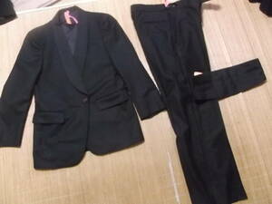  together prompt decision! silk silk mixing lustre exist black J PRESS made cummerbund attaching black formal single suit top and bottom set 