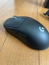 Logicool G PRO X SUPERLIGHT ワイヤレス ゲーミングマウス G-PPD-003WL-BK 中古美品_画像7