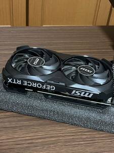 MSI GeForce RTX 4060 Ti VENTUS 2X BLACK 8G OC 新品同様中古