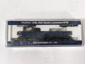 ★USED！【Nゲージ TOMIX 2120 JR EF58形 電気機関車(大窓・一般色)】