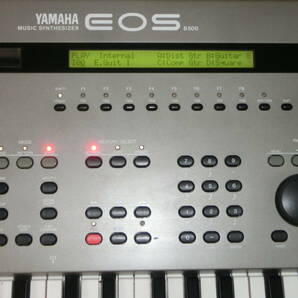 YAMAHA EOS B500 MUSIC SYNTHESIZER★ヤマハ シンセサイザー★バッテリー交換済み 音出し良好の画像7