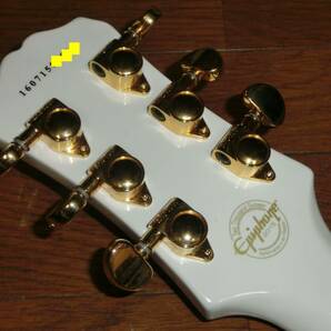 Epiphone Les Paul CUSTOM Pro★ホワイトカスタム★デッドストック並み！奇跡の美品！！の画像8