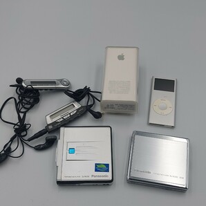 ● オーディオプレーヤー Panasonic MDプレーヤー ポータブルMDプレーヤー iPod 4GB 動作未確認 まとめ の画像1