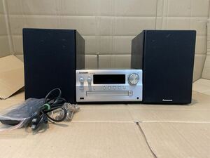 * working properly goods Panasonic SC-PMX80-S silver mini component CD stereo system system player 2018 year made accessory all equipped Panasonic 