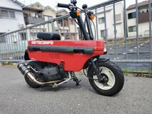 ホンダ　モトコンポ　MOTOCOMPOカスタム　トゥデイエンジン　セルで楽チン始動_画像3