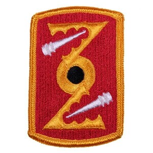 PH25 米陸軍 72nd FIELD ARTILLERY BRIGADE 第72野戦砲兵旅団 部隊章 ミリタリー ワッペン パッチ ロゴ エンブレム アメリカ 米国 USA