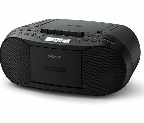ソニー CDラジカセ レコーダー CFD-S70 : FM/AM/ワイドFM対応 録音可能 ブラック CFD-S70 B