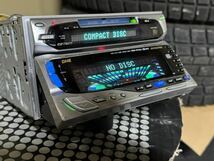 ALPINE MDA-W750J リモコン付 完動品 アルパイン CD/MD 2DINデッキ DSP church 当時物_画像4