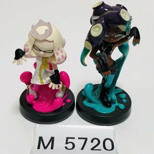 M5720 ●中古 美品 即決●amiibo テンタクルズ セット / ヒメ イイダ (アミーボ スプラトゥーン) ●Splatoon / Pearl & Marina 2-Pack