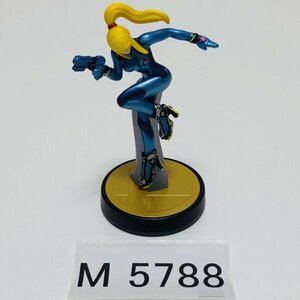 M5788 ●中古 美品 即決●amiibo ゼロスーツサムス (アミーボ 大乱闘スマッシュブラザーズ メトロイド)●METROID / Zero Suit Samus