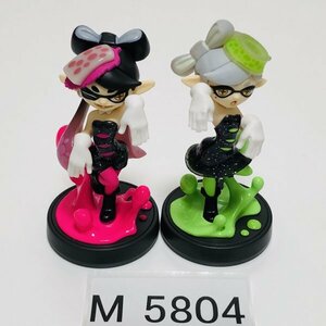 M5804 ●中古 即決●amiibo アオリ ホタル / シオカラーズ セット(アミーボ スプラトゥーン) ●Splatoon / Callie & Marie 2-Pack