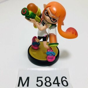 M5846 ●中古 即決●amiibo インクリング (ガール オレンジ アミーボ スプラトゥーン) ●Super Smash Bros Series / Inkling Girl