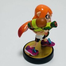 M5841 ●中古 美品 即決●amiibo インクリング (ガール オレンジ アミーボ スプラトゥーン) ●Super Smash Bros Series / Inkling Girl_画像6