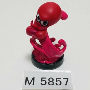 M5857 ●中古 ※スレあり 即決●amiibo タコ (アミーボ スプラトゥーン ひれおくん ギア) ●Splatoon / Octopus