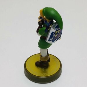 M5878 ●中古 美品 即決●amiibo リンク (アミーボ ゼルダの伝説 時のオカリナ 大人) ●The Legend of Zelda: Ocarina of Time / Linkの画像4