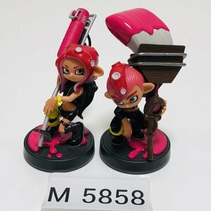 M5858 ●中古 美品 即決●amiibo タコガール + タコボーイ (アミーボ スプラトゥーン) ●Splatoon / Octoling Octopus Girl / Boy