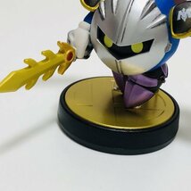 M5901 ●中古 美品 即決●amiibo メタナイト (アミーボ 星のカービィ 大乱闘スマッシュブラザーズ●Kirby Super Smash Bros / Meta Knight_画像3