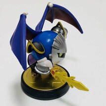 M5901 ●中古 美品 即決●amiibo メタナイト (アミーボ 星のカービィ 大乱闘スマッシュブラザーズ●Kirby Super Smash Bros / Meta Knight_画像6