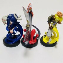 M5967 ●中古 美品 即決●amiibo すりみ連合セット [ フウカ ／ ウツホ ／ マンタロー ] アミーボ スプラトゥーン ●Splatoon Series_画像6