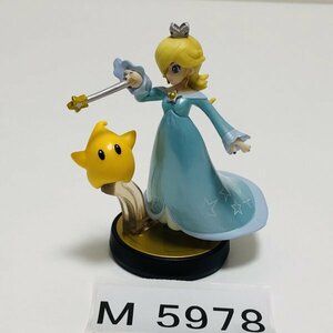 M5978 ●中古 美品 即決●amiibo ロゼッタ＆チコ ●アミーボ 大乱闘スマッシュブラザーズシリーズ スーパーマリオ●