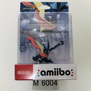 M6004 ●新品 未開封 即決●amiibo ゲッコウガ (アミーボ 大乱闘スマッシュブラザーズ●POKEMON / Super Smash Bros Series / GEKKOUGA