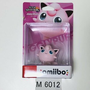 M6012 ●新品 ※台紙にやぶれ 未開封 即決●amiibo プリン (アミーボ 大乱闘スマッシュブラザーズ●