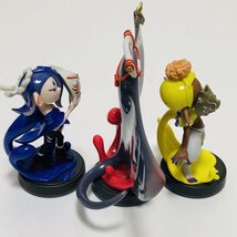 M6016 ●中古 美品 即決●amiibo すりみ連合セット [ フウカ ／ ウツホ ／ マンタロー ] アミーボ スプラトゥーン ●Splatoon Series_画像8