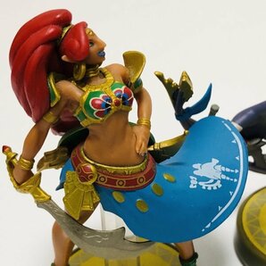 M5874 ●中古 美品 即決●amiibo ウルボザ リーバル ミファー ダルケル 四英傑セット ●アミーボ ゼルダの伝説 四英雄 4英傑 4個 セットの画像2