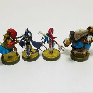 M5874 ●中古 美品 即決●amiibo ウルボザ リーバル ミファー ダルケル 四英傑セット ●アミーボ ゼルダの伝説 四英雄 4英傑 4個 セットの画像7