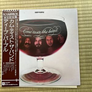 LP Come Taste The Band カム・テイスト・ザ・バンド／Deep Purple 帯付