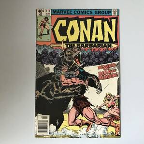 Conan the Barbarian 【コナン】 (マーベル コミックス) Marvel Comics 1980年 英語版 #110の画像1