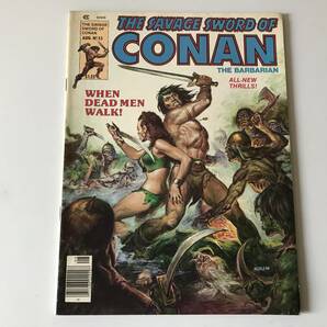 The Savage Sword of Conan the Barbarian 【コナン】(マーベル コミックス) Marvel Comics Vol. 1 No. 55 Aug. 1980年 英語版の画像1