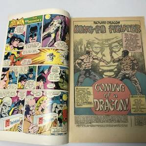 RICHARD DRAGON KUNG FU FIGHTER リチャード・ドラゴン カンフーファイター (DC コミックス) 1975年 英語版 MAY #1の画像4