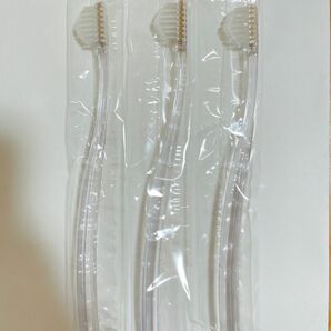奇跡の歯ブラシ　クリア　3本セット