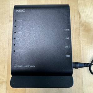 NEC Aterm WG1200HP4（箱、取説、QRコード、LANケーブルありません）の画像2