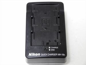 Nikon MH-18a 純正 バッテリー充電器 ニコン EN-EL3 EN-EL3a 用 送料220円　10115