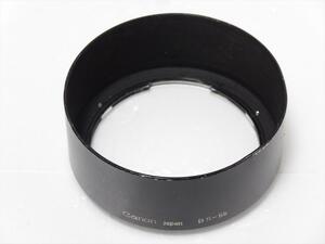 Canon BS-55 original metal hood Canon FD 50mm for hood postage 220 jpy 653