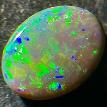 遊色効果!!［天然ブラックオパール1.111ct］A 8.0×6.0mm ルース 裸石 black opal 宝石 ジュエリー jewerly DA0/DA0 テEA5_画像3