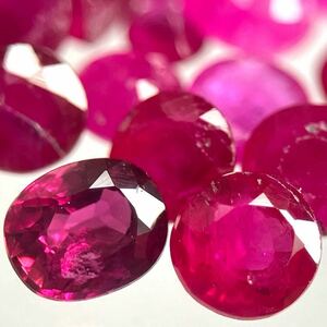 [ natural ruby . summarize ] A 30ct unset jewel gem ko Random corundum jewelry jewelry ruby. sphere DG7 ①